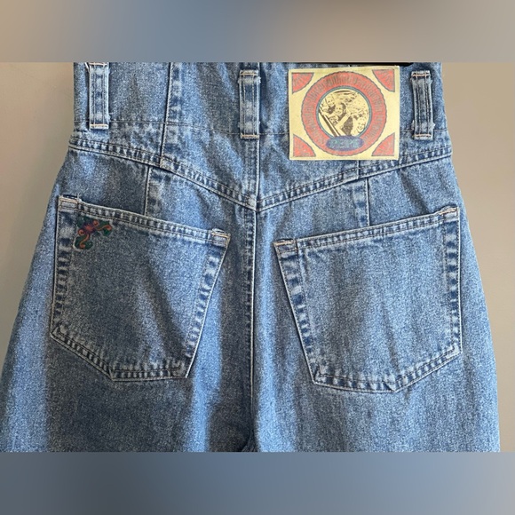 80’s/90’s PEPE JEANS, Denim High-Waisted, Baggy, Tapered Jeans -Women’s Size 24” - Picture 6 of 11